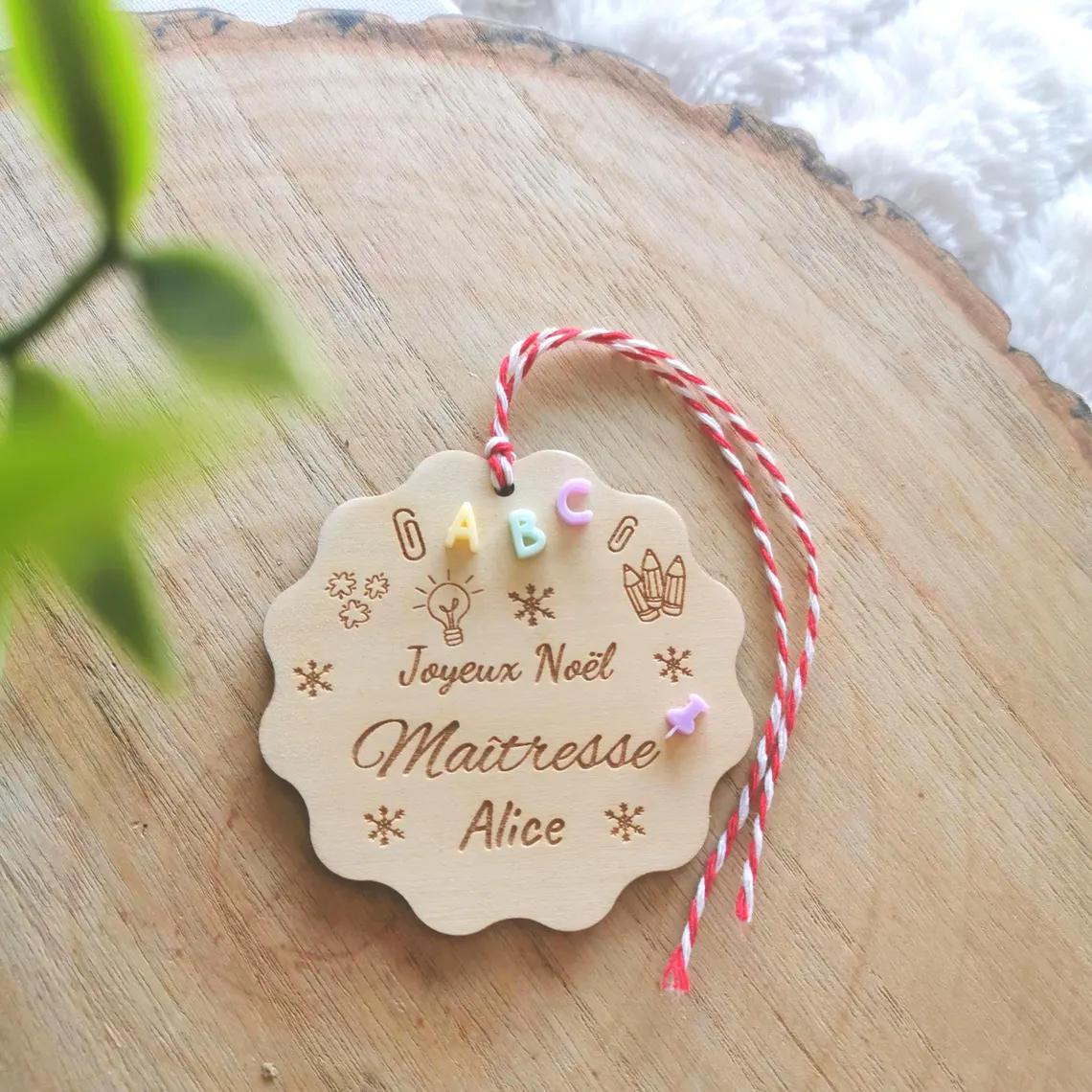 Cadeau personnalisé en bois 2761