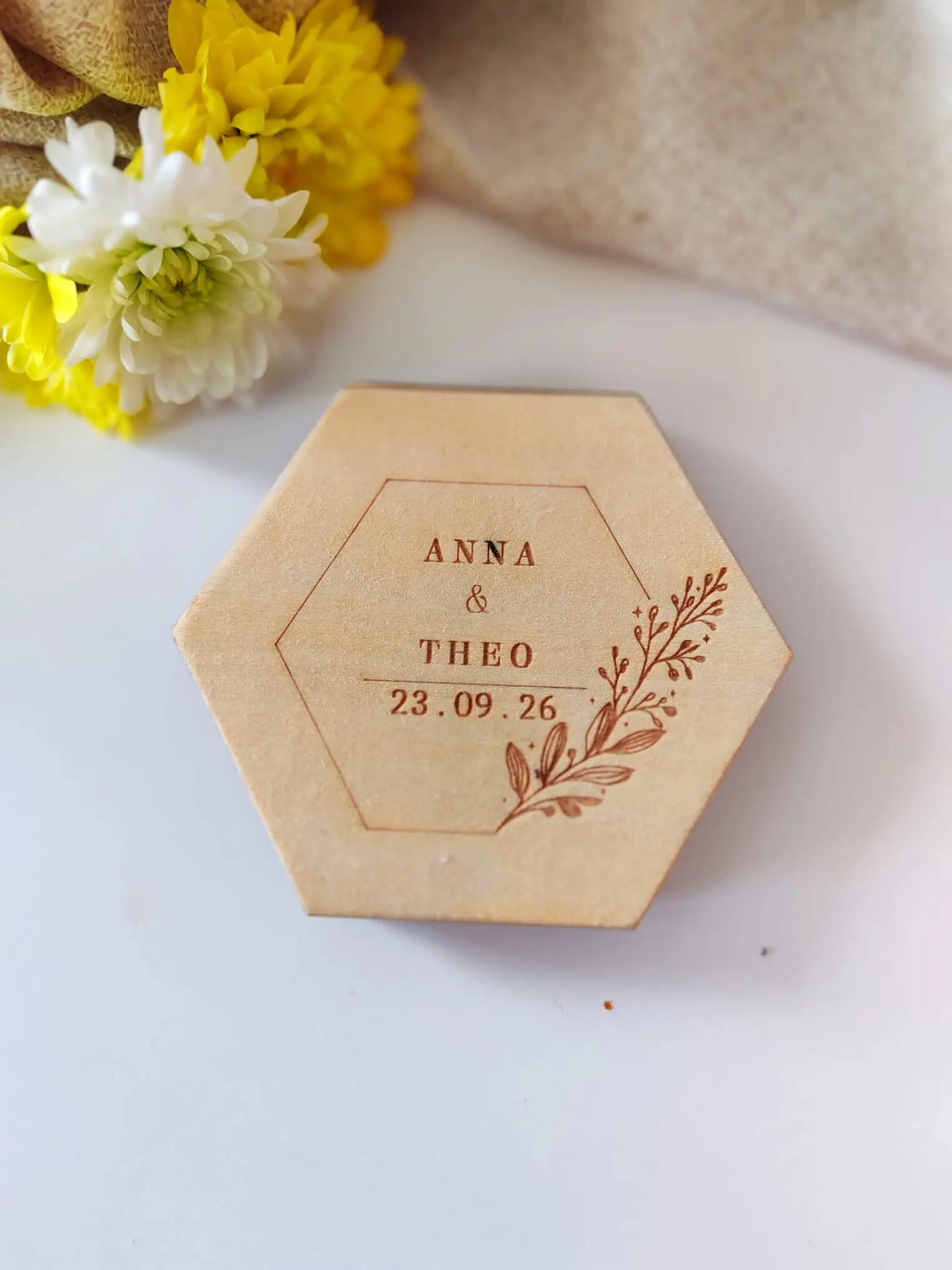 Cadeau personnalisé en bois 2861