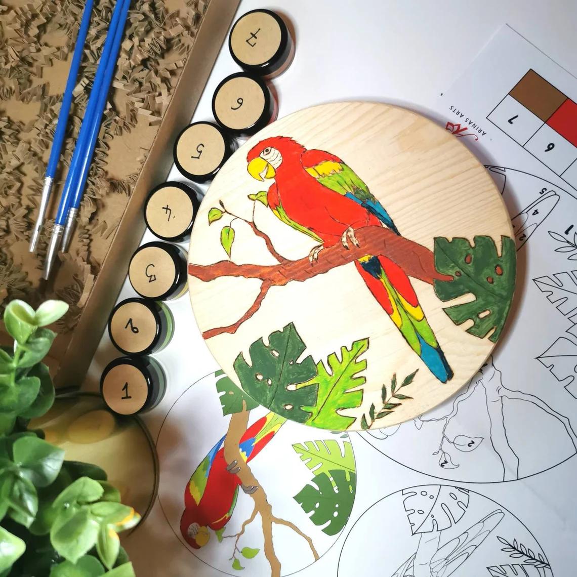 Cadeau personnalisé en bois 1801