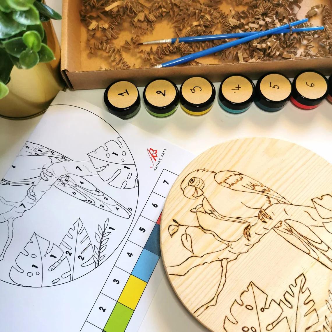 Cadeau personnalisé en bois 1802