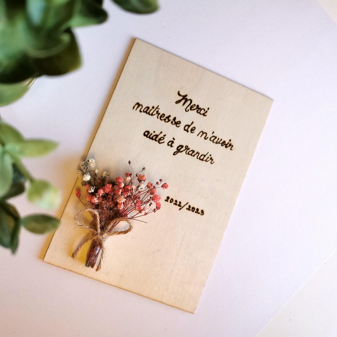 Cadeau personnalisé en bois 1832