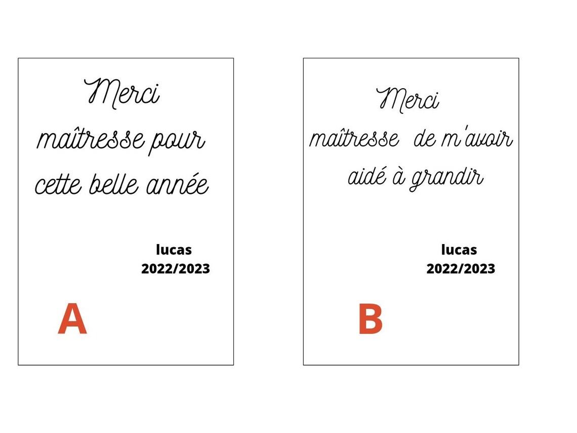 Cadeau personnalisé en bois 1833