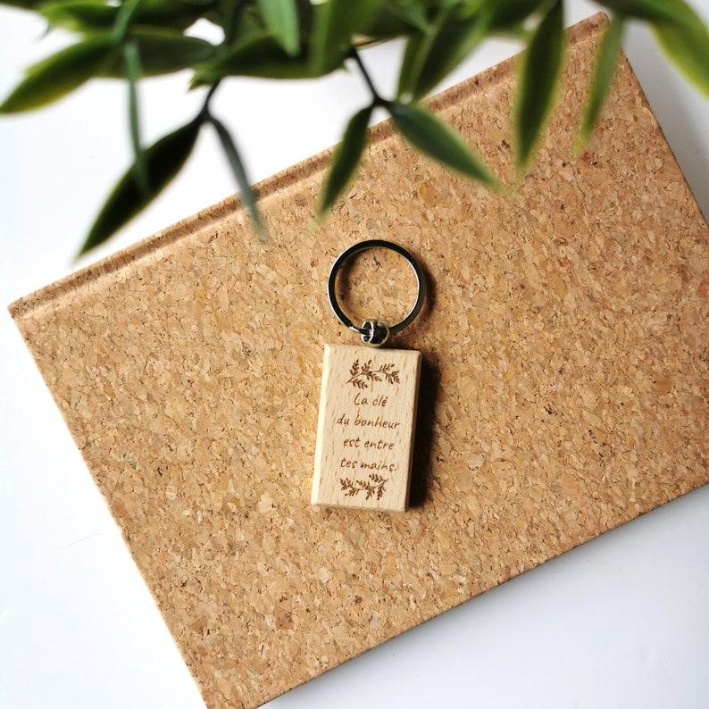 Cadeau personnalisé en bois 1961