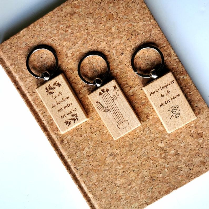 Cadeau personnalisé en bois 1962