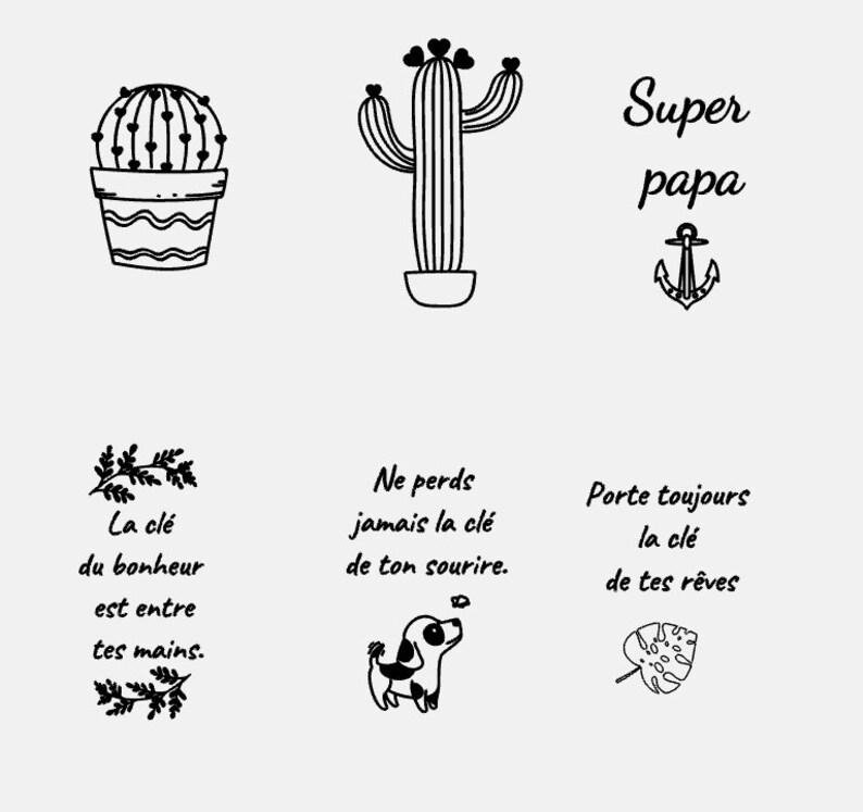 Cadeau personnalisé en bois 1964