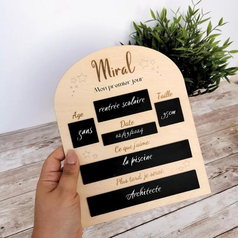 Cadeau personnalisé en bois 2256