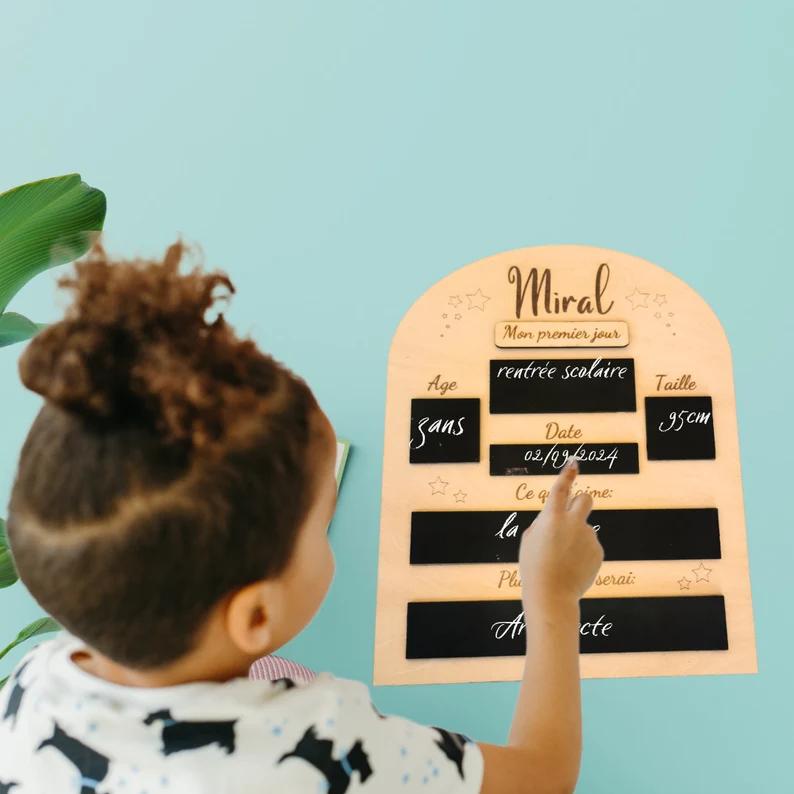 Cadeau personnalisé en bois 2257