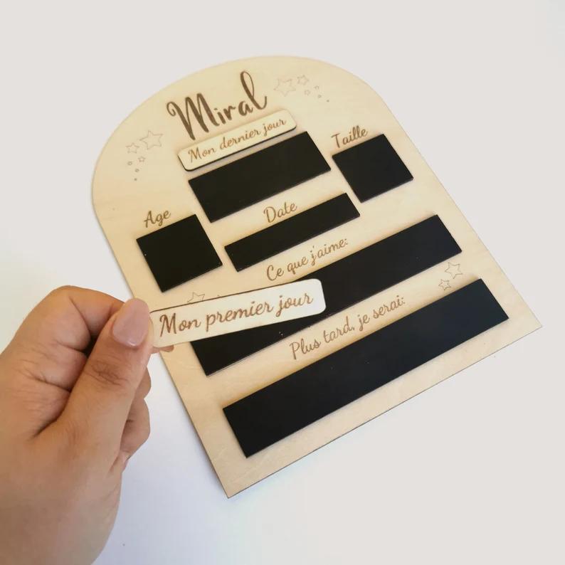 Cadeau personnalisé en bois 2258