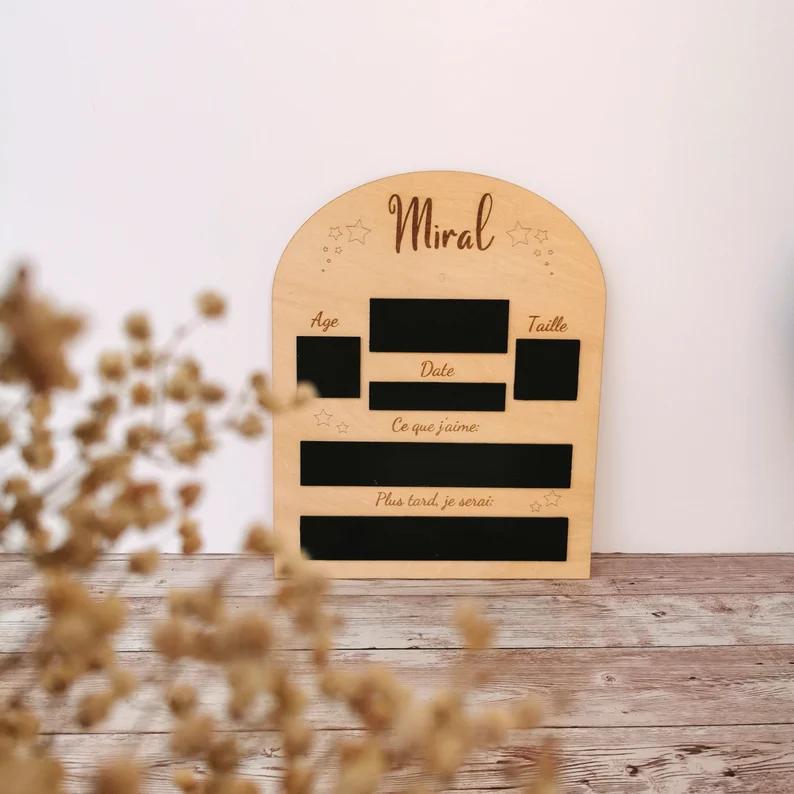 Cadeau personnalisé en bois 2259