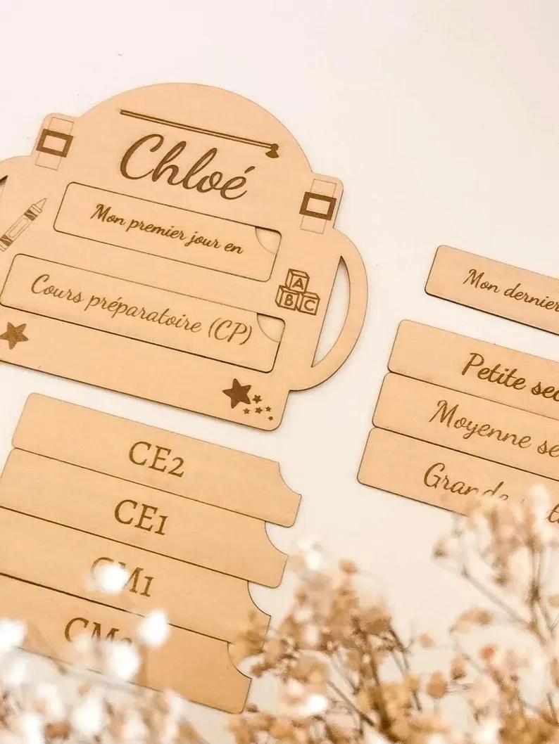 Cadeau personnalisé en bois 2267