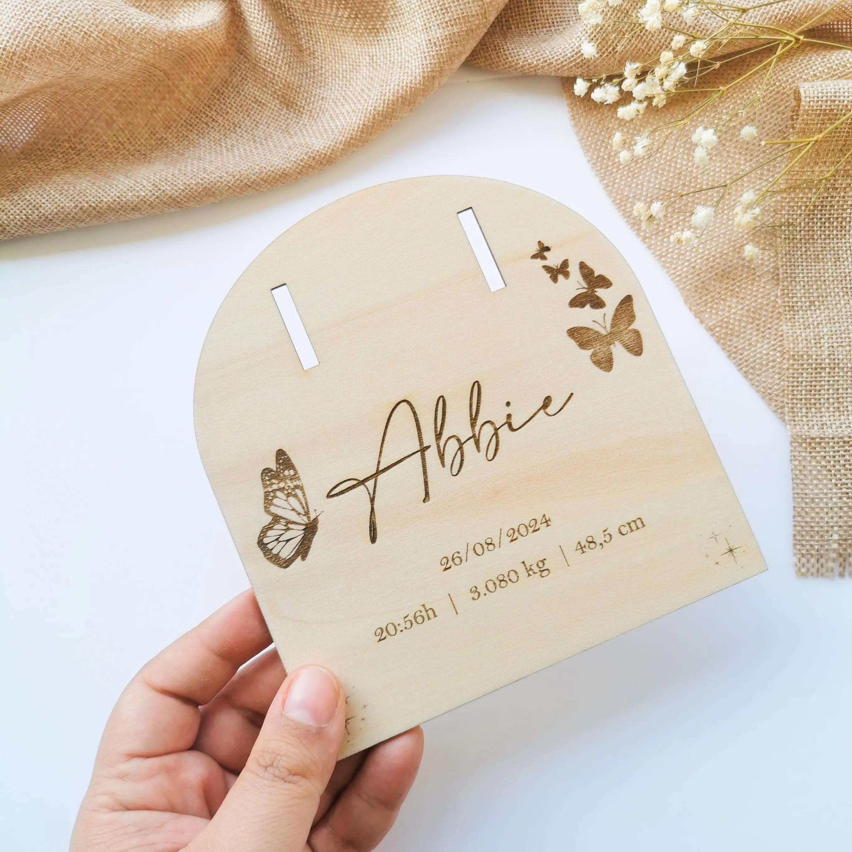 Cadeau personnalisé en bois 2295