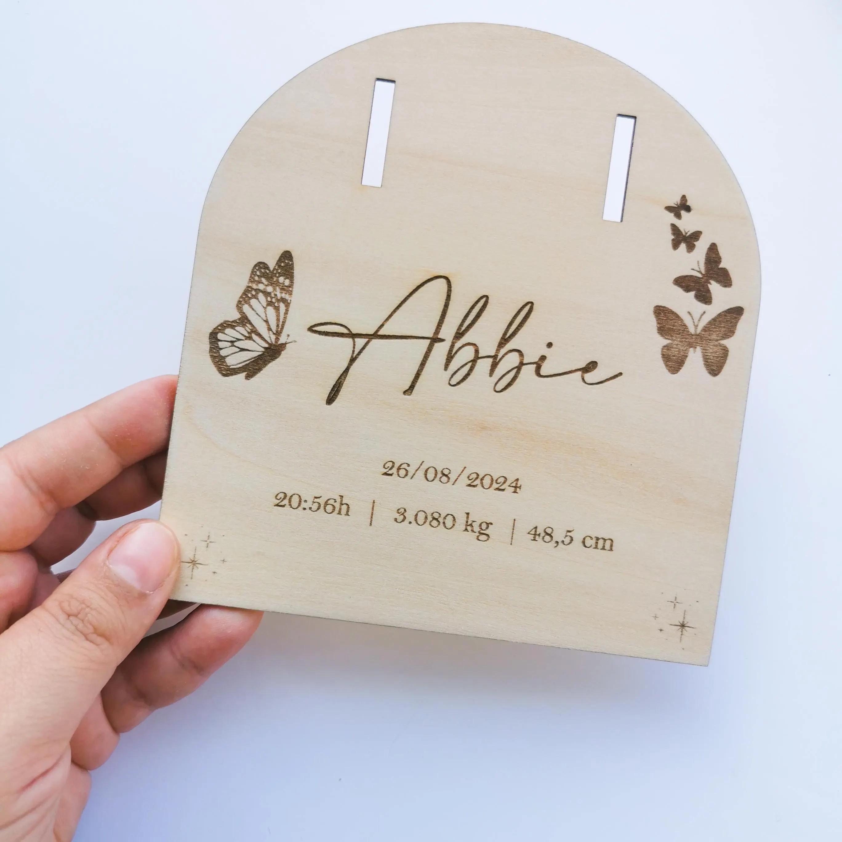 Cadeau personnalisé en bois 2296