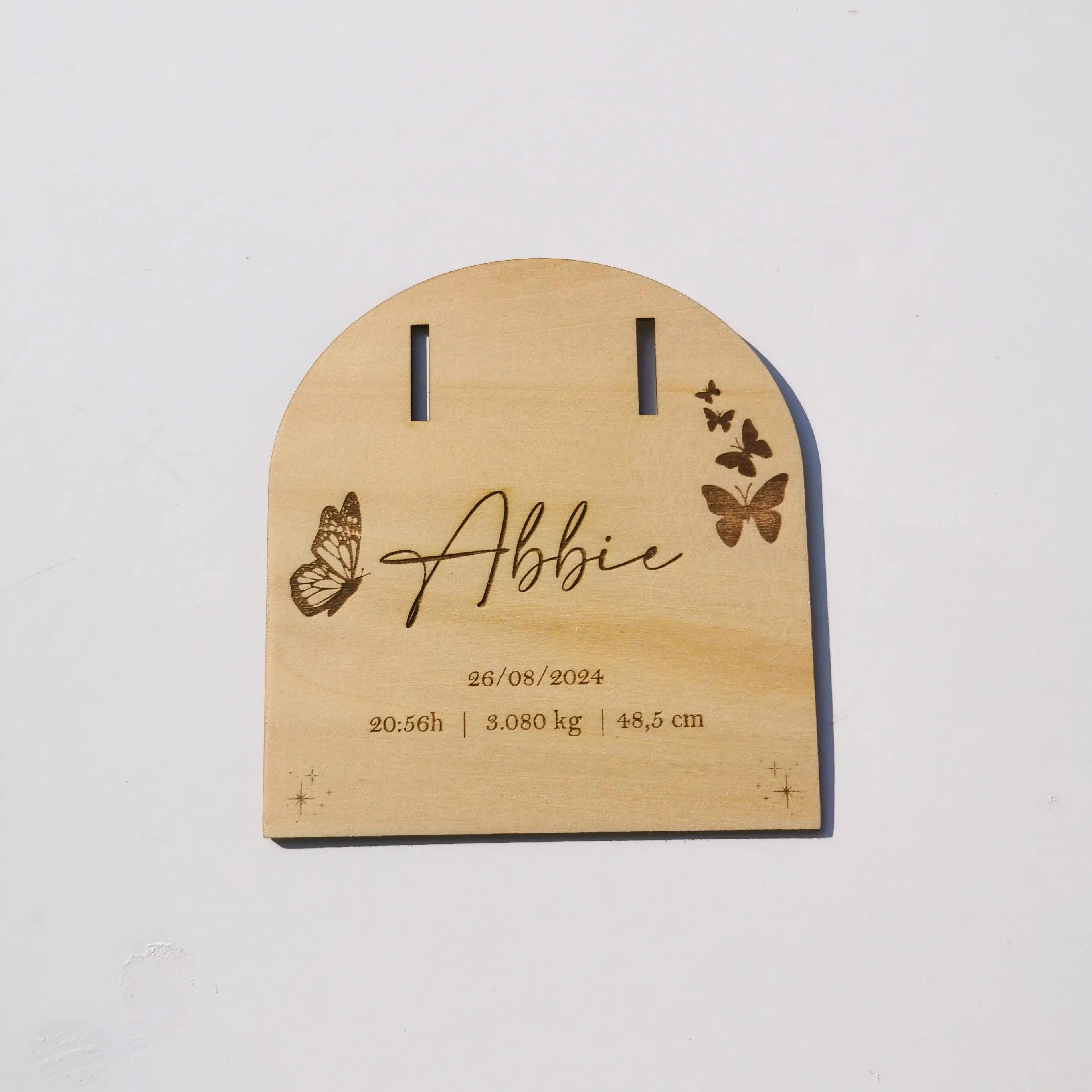 Cadeau personnalisé en bois 2297
