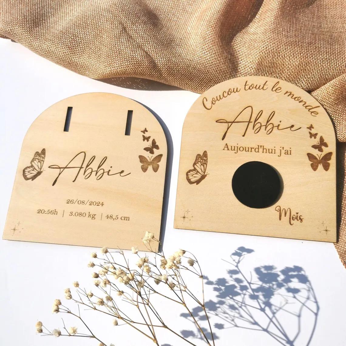 Cadeau personnalisé en bois 2301