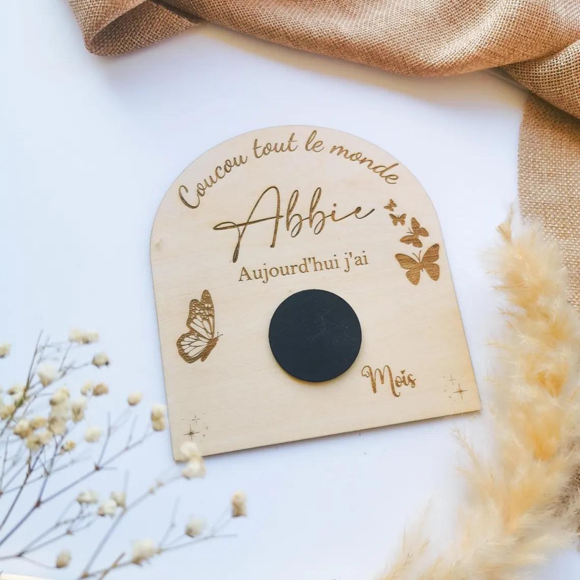 Cadeau personnalisé en bois 2303