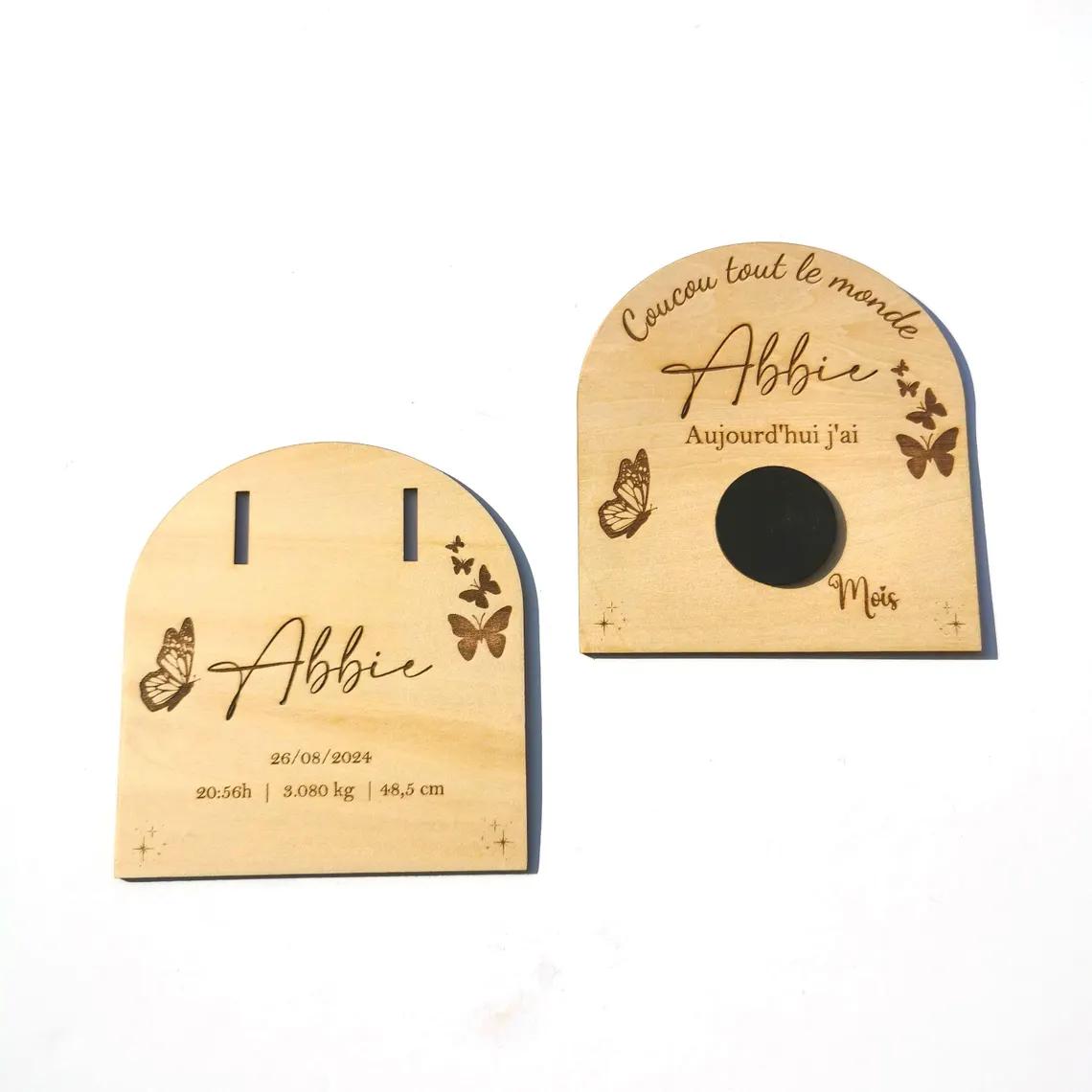 Cadeau personnalisé en bois 2306