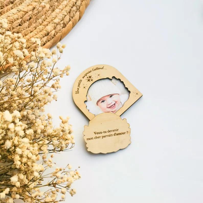 Cadeau personnalisé en bois 2312