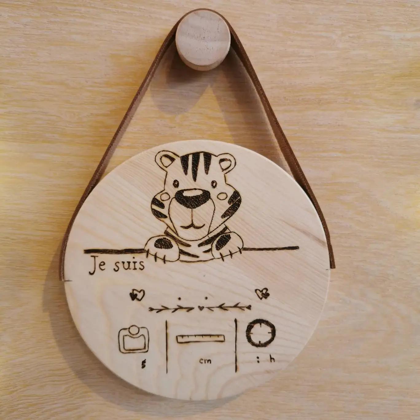 Cadeau personnalisé en bois 2403