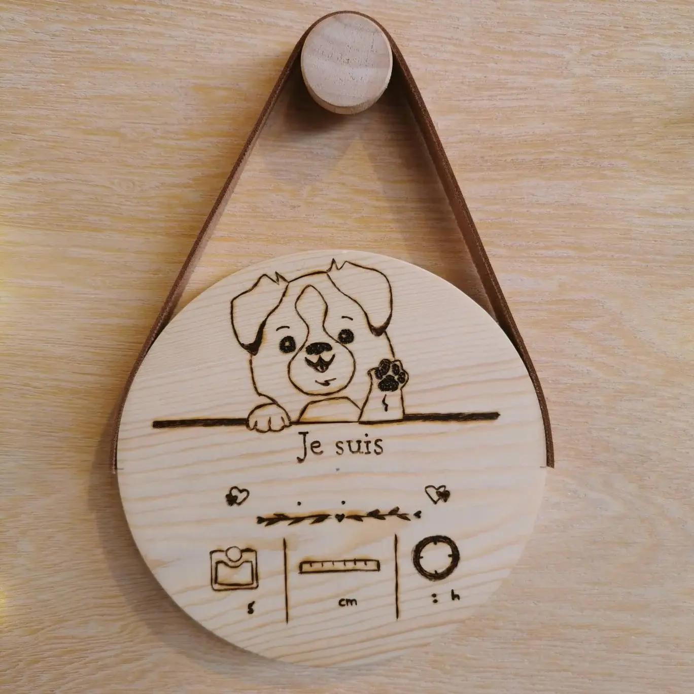 Cadeau personnalisé en bois 2406