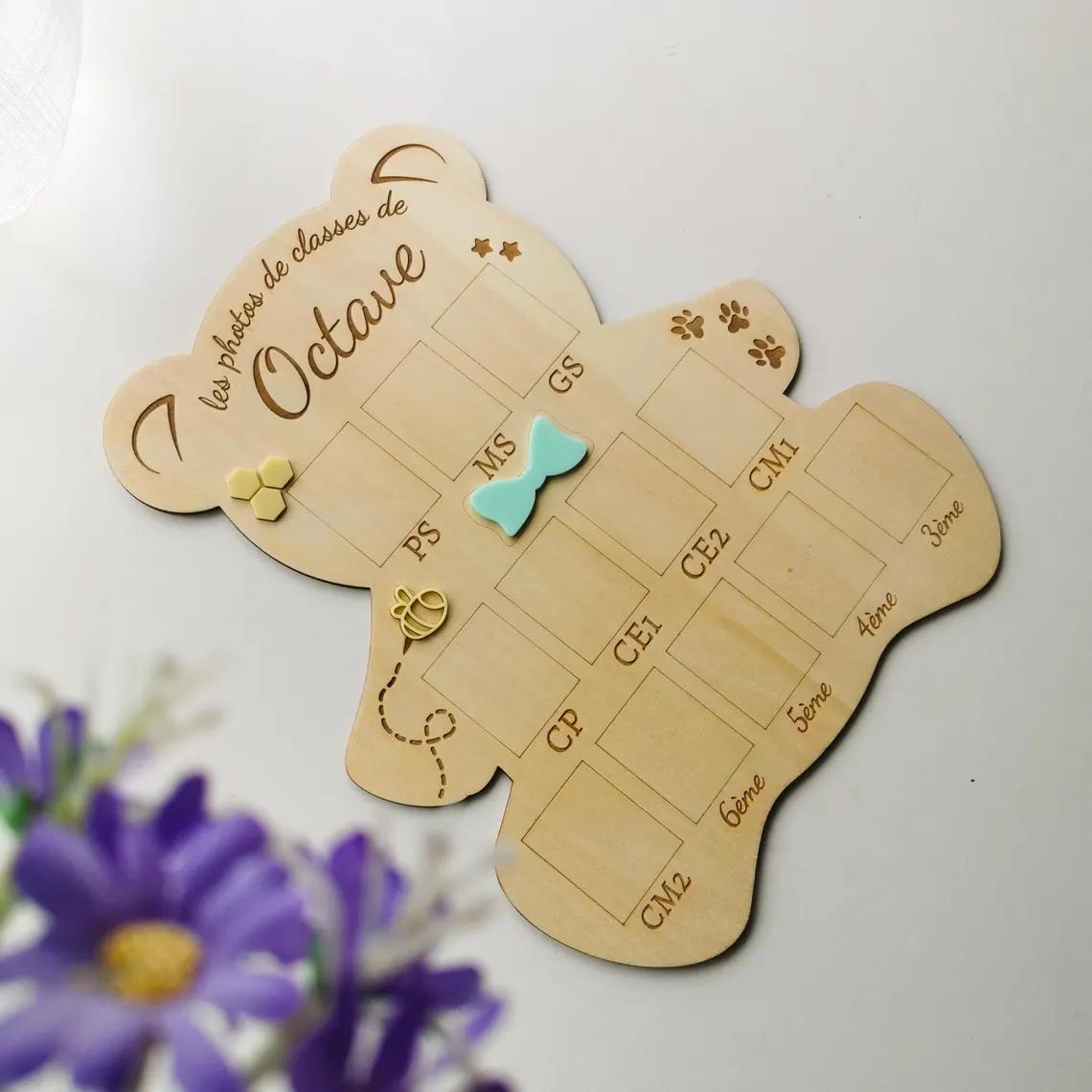 Cadeau personnalisé en bois 2648