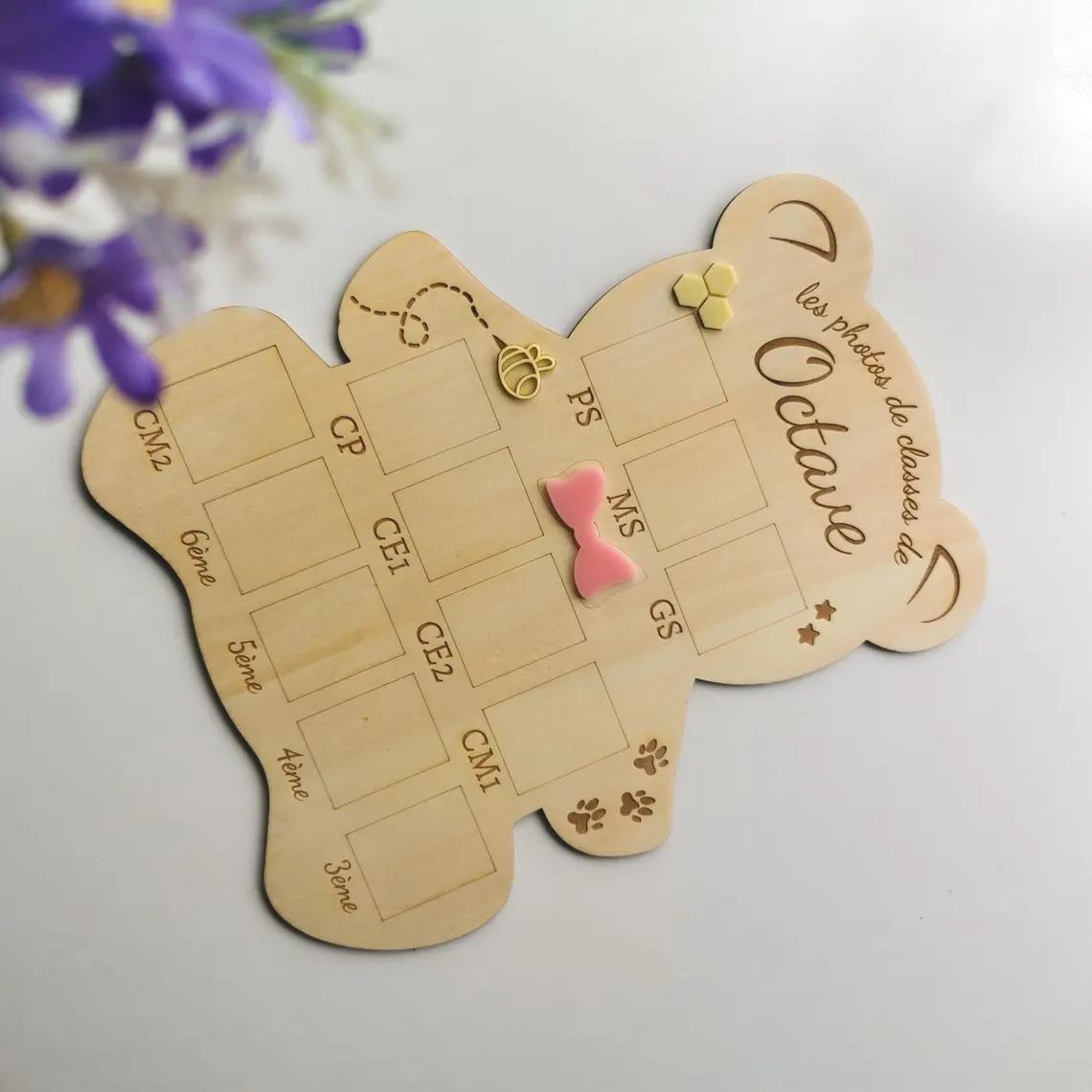 Cadeau personnalisé en bois 2649