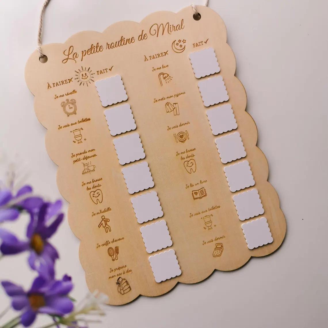 Cadeau personnalisé en bois 2662