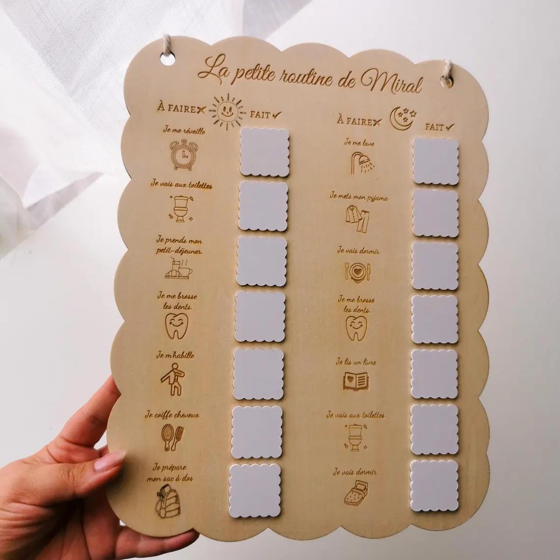 Cadeau personnalisé en bois 2664