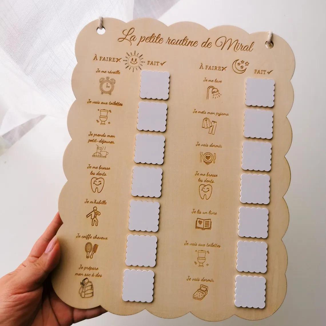 Cadeau personnalisé en bois 2666