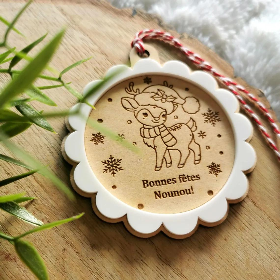 Cadeau personnalisé en bois 2713