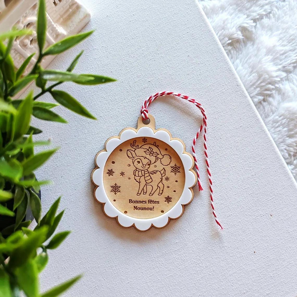 Cadeau personnalisé en bois 2714