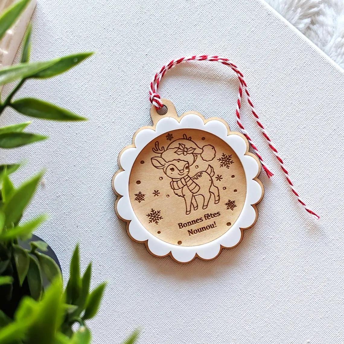 Cadeau personnalisé en bois 2715