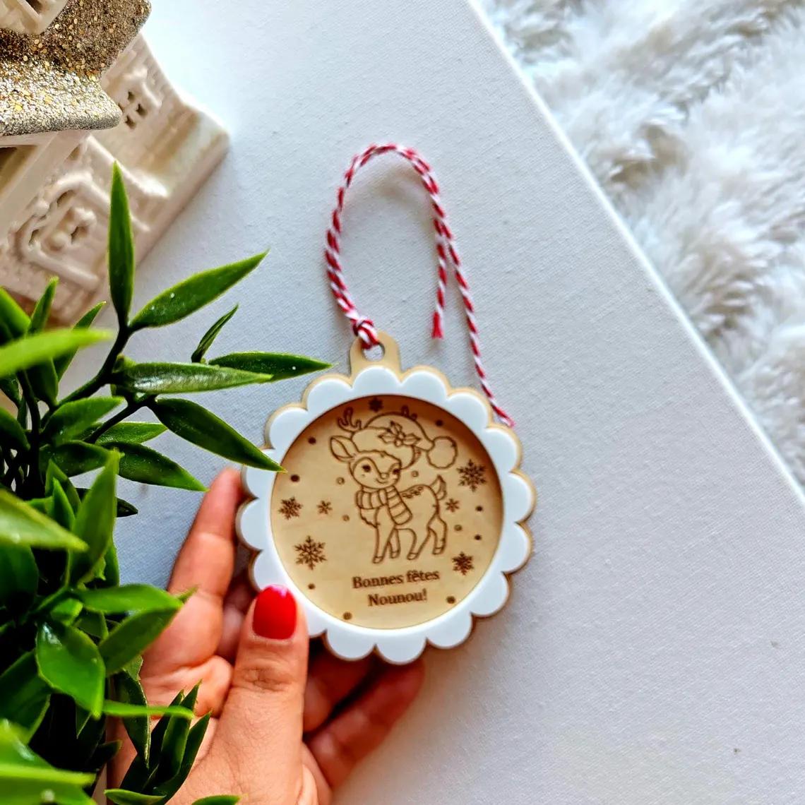 Cadeau personnalisé en bois 2716