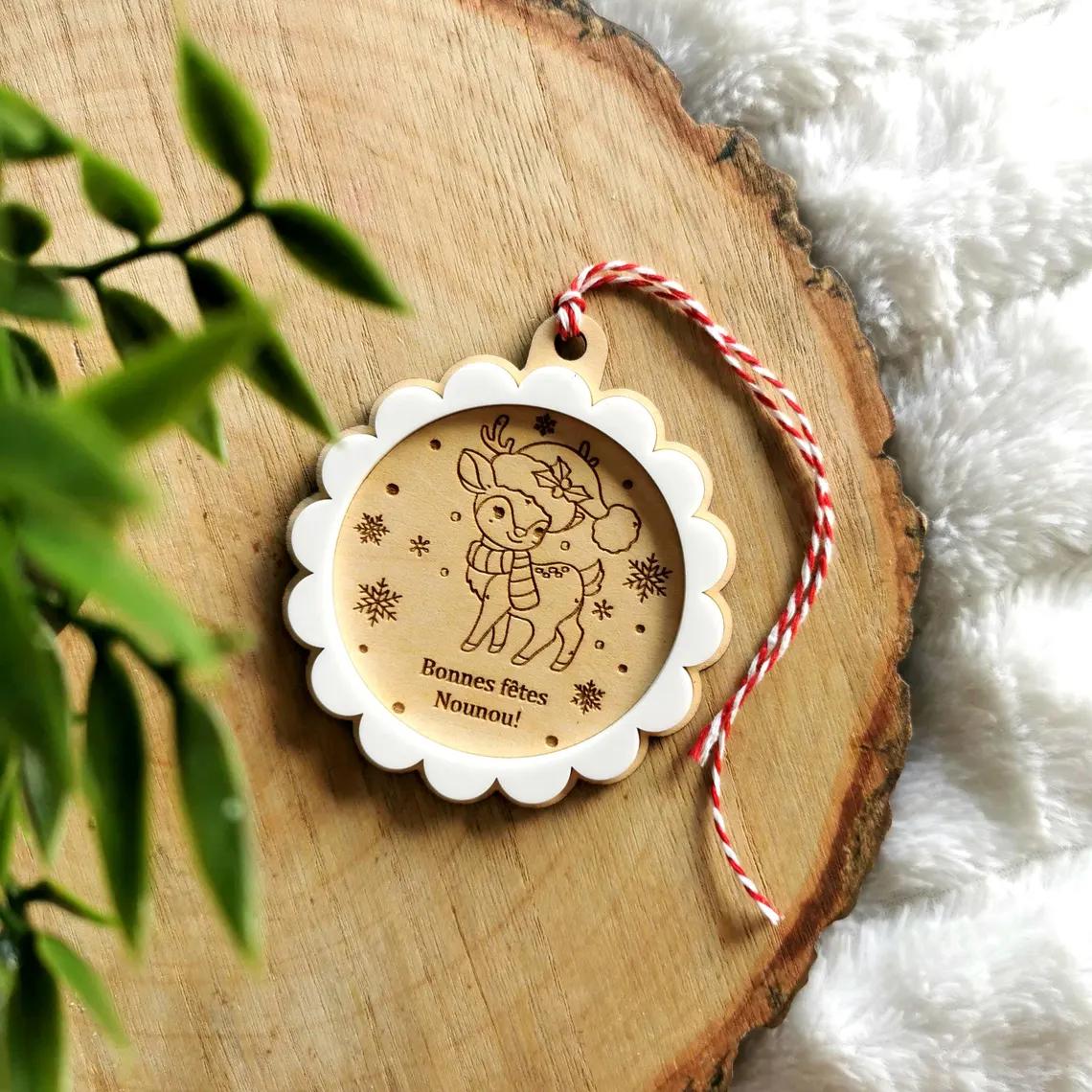 Cadeau personnalisé en bois 2717