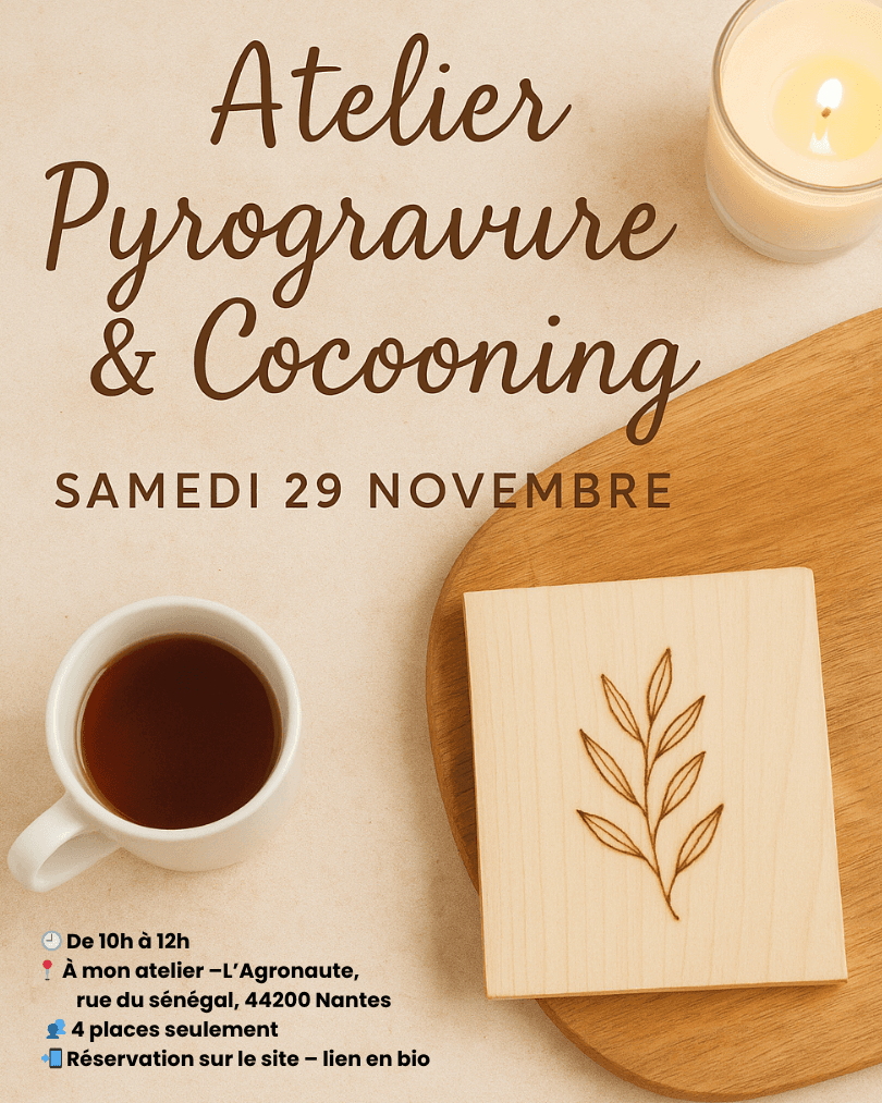 Atelier Pyrogravure Cocooning