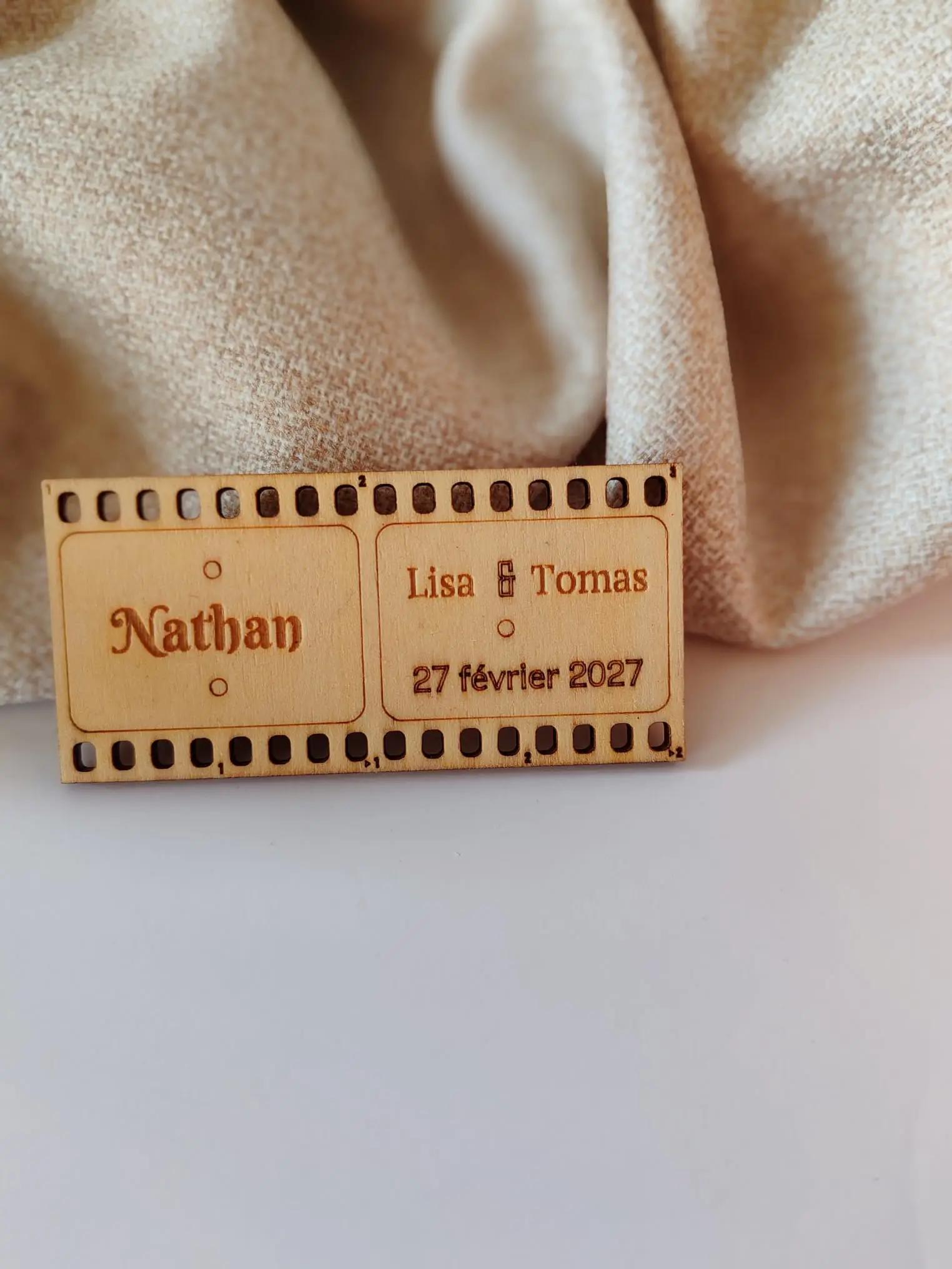 Cadeau personnalisé en bois 2908