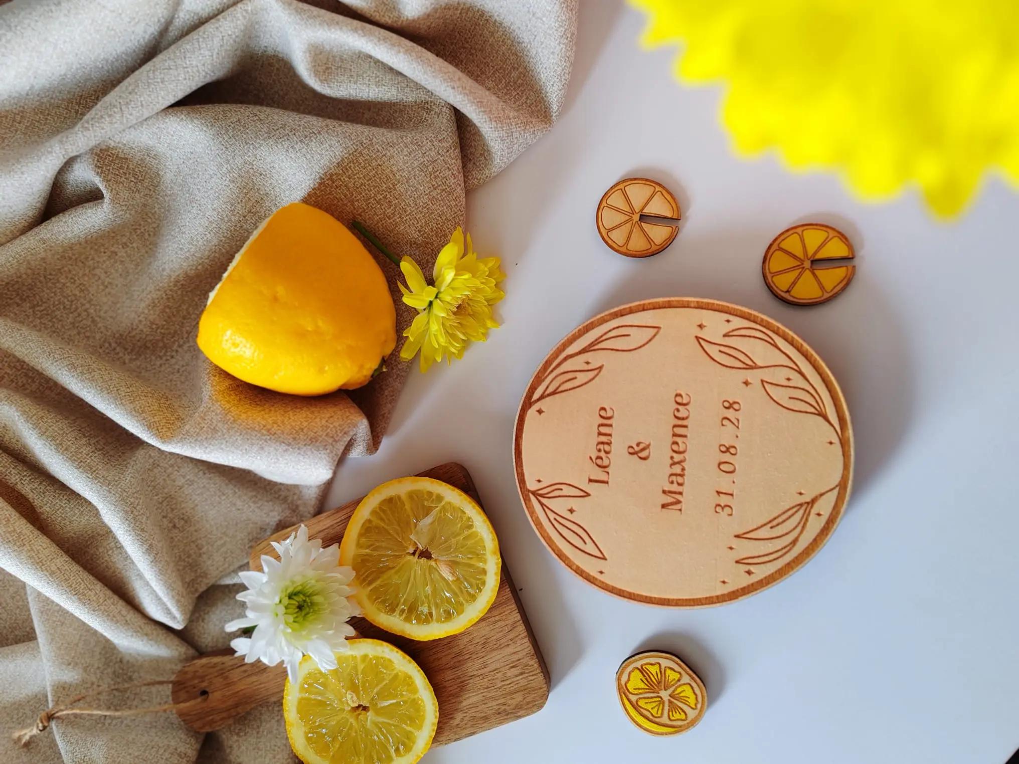 Cadeau personnalisé en bois 2945