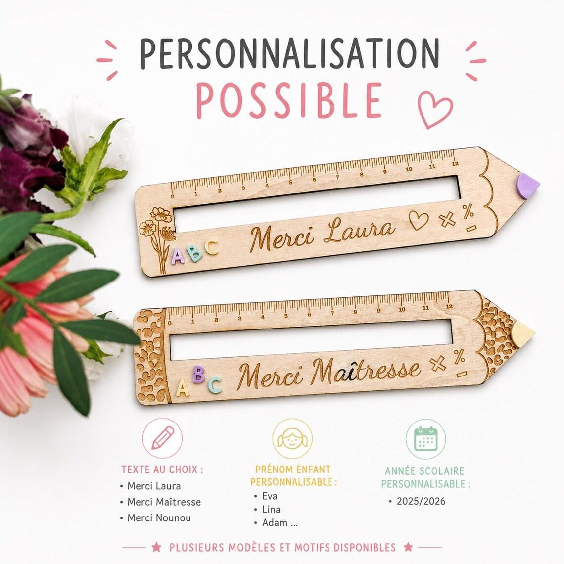 Cadeau personnalisé en bois 2976