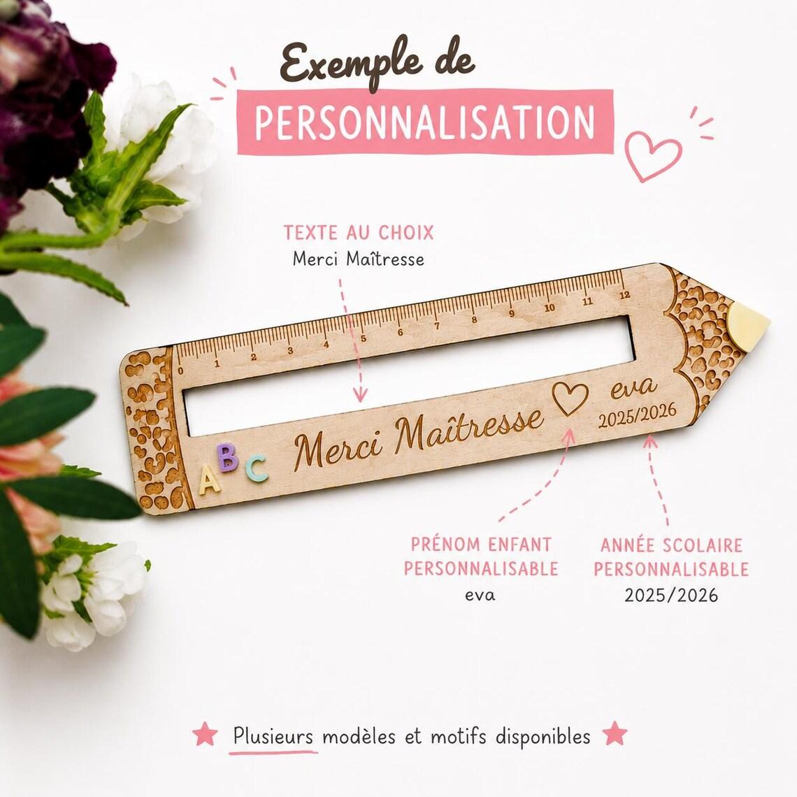 Cadeau personnalisé en bois 2977